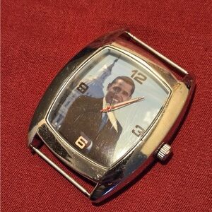 Large Barak Obama Watch  *New Battery*